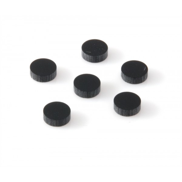 Inlay Dot 6.5 Black 15 PC/Set